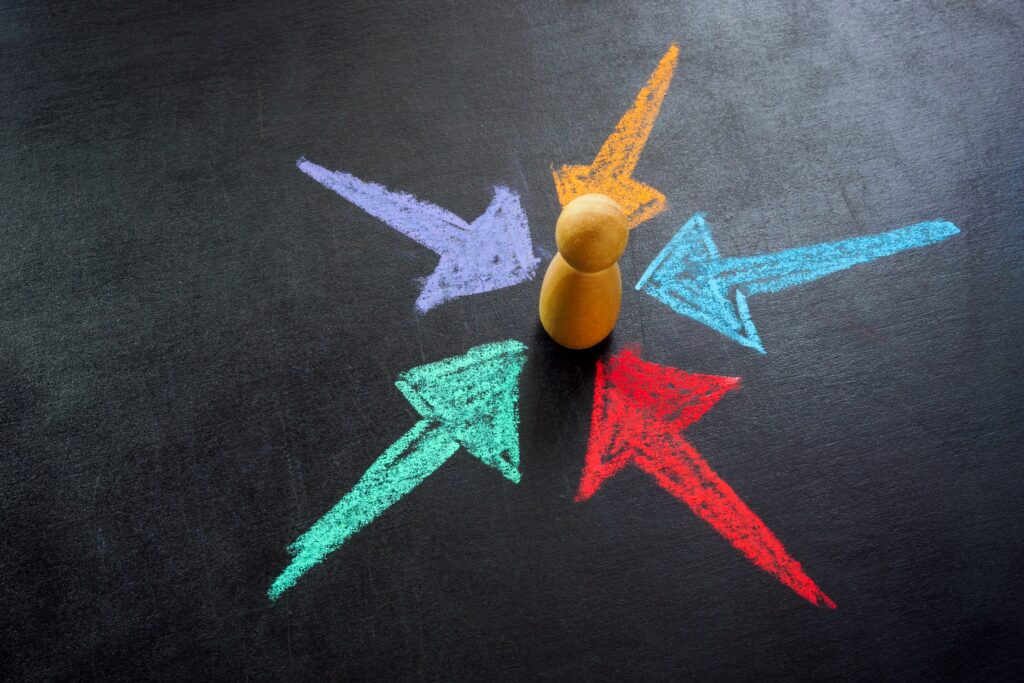 customer centric approach concept illustration